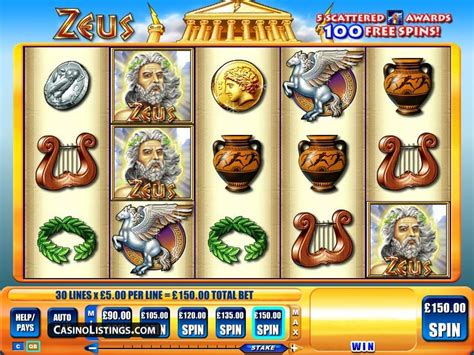 free online zeus slot machine game lare